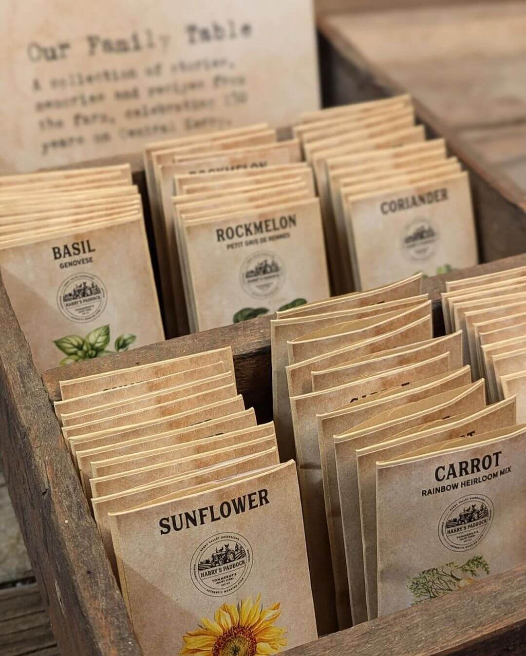 Heirloom Seeds Harry's Paddock